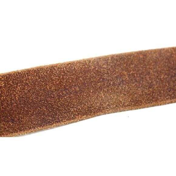 Treasure & Bond BROWN REAL LEATHER 1 3/8"Wd CASUAL DRESS WOMEN'S BELT Sz S (B47 - Picture 7 of 12